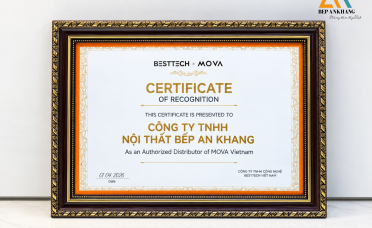 BẾP AN KHANG CHÍNH THỨC ĐƯỢC CÔNG NHẬN LÀ NHÀ PHÂN PHỐI MOVA TẠI VIỆT NAM!